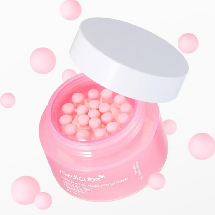 MEDICUBE PDRN Pink Collagen Capsule Cream Lebanon Korean firming anti aging skincare collagen cream