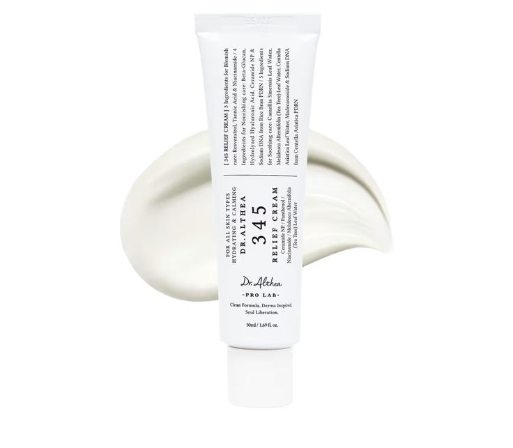 DR.ALTHEA 345 Relief Cream Lebanon Korean soothing calming moisturizer sensitive skin barrier repair skincare