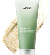 ANUA Heartleaf Quercetinol Pore Deep Cleansing Foam Lebanon Korean deep pore acne cleanser skincare oily skin