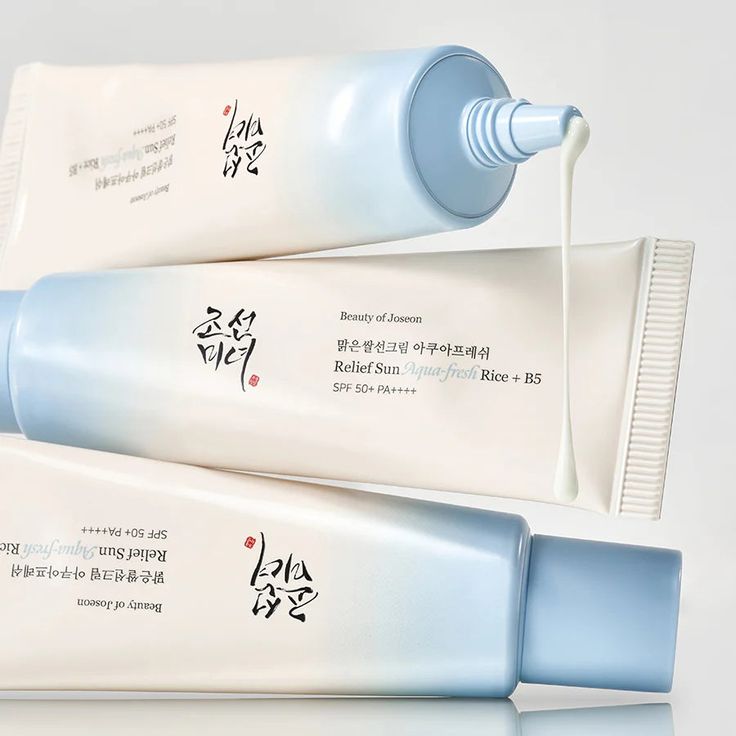 BEAUTY OF JOSEON Relief Sun Aqua-fresh Rice + B5 SPF50+ PA++++ Lebanon Korean hydrating gel sunscreen skincare