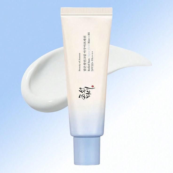 BEAUTY OF JOSEON Relief Sun Aqua-fresh Rice + B5 SPF50+ PA++++ Lebanon Korean hydrating gel sunscreen skincare