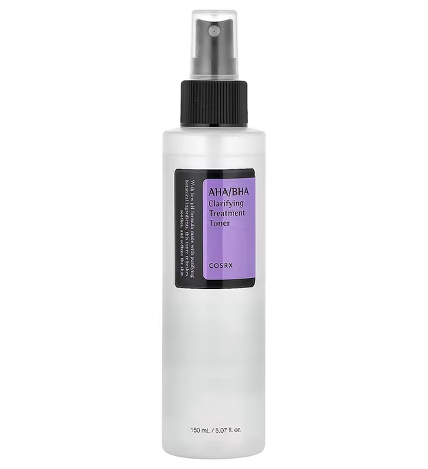 COSRX AHA BHA Clarifying Treatment Toner Lebanon Korean exfoliating acne blackhead pore toner skincare