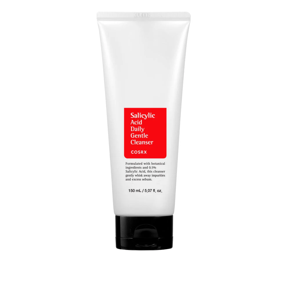 COSRX Salicylic Acid Daily Gentle Cleanser Lebanon Korean acne oily skin pore cleansing face wash skincare