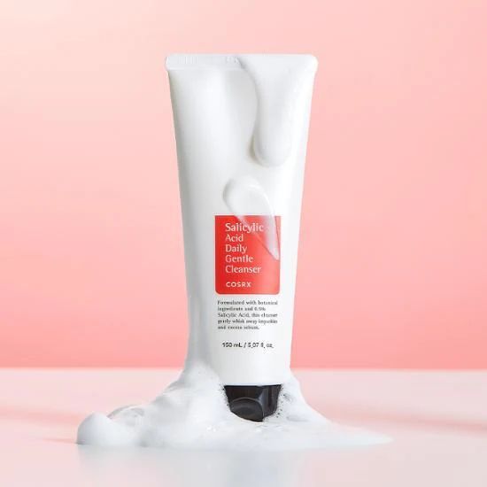 COSRX Salicylic Acid Daily Gentle Cleanser Lebanon Korean acne oily skin pore cleansing face wash skincare