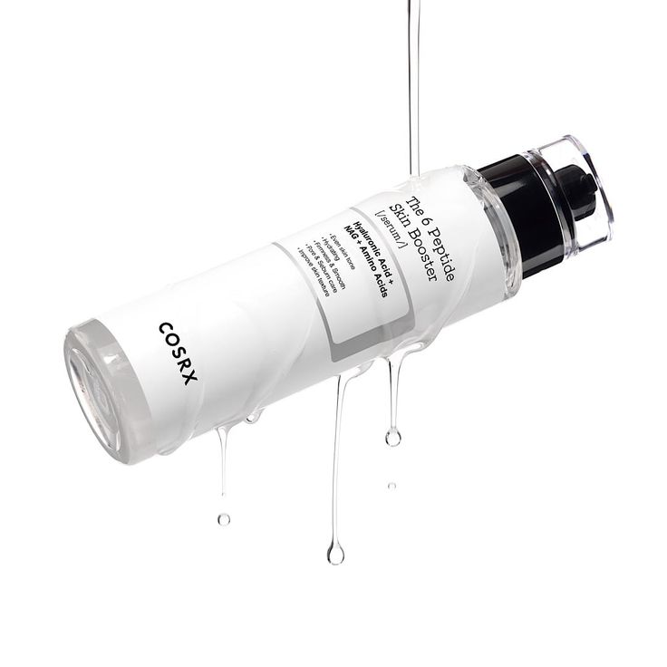 COSRX The 6 Peptide Skin Booster Serum Lebanon Korean anti aging peptide firming glow booster skincare