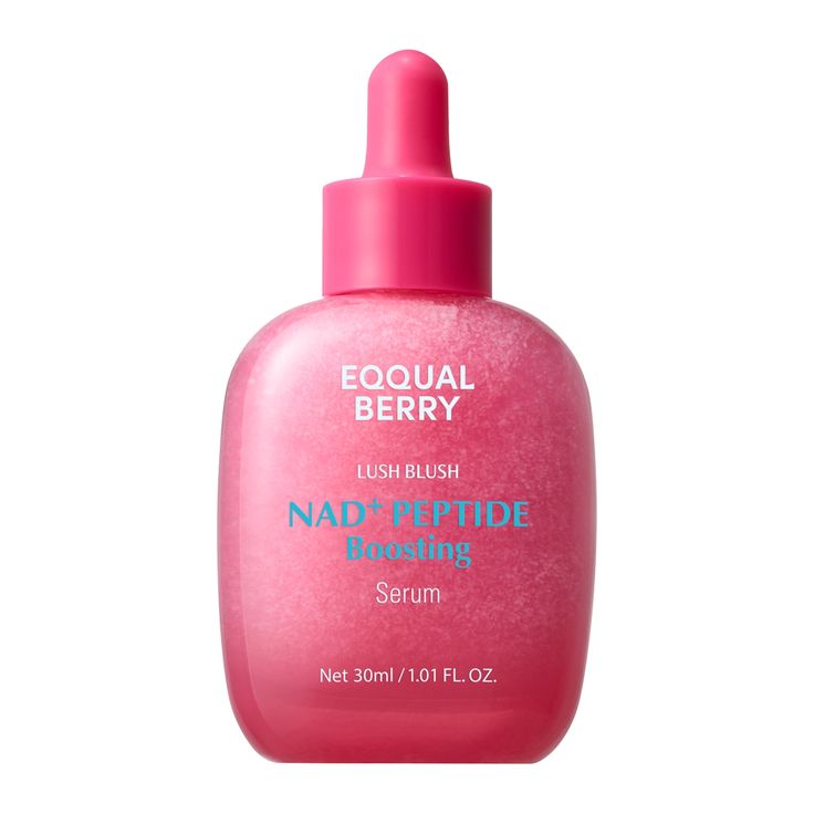 EQQUALBERRY Lush Blush NAD+ Peptide Boosting Serum Lebanon Korean glow firming peptide serum skincare