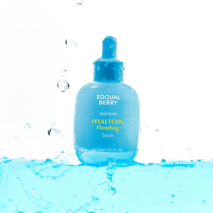 EQQUALBERRY Blue Blow Hyaltoin Flooding Serum Lebanon Korean deep hydration hyaluronic serum dewy glow skincare