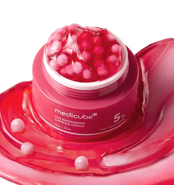 MEDICUBE TXA Niacinamide Capsule Cream Lebanon Korean brightening skincare dark spots cream pigmentation
