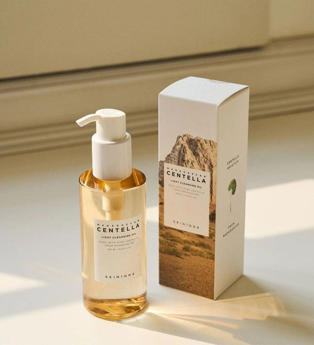 SKIN1004 Madagascar Centella Light Cleansing Oil Lebanon Korean gentle makeup remover pore cleansing oil skincare