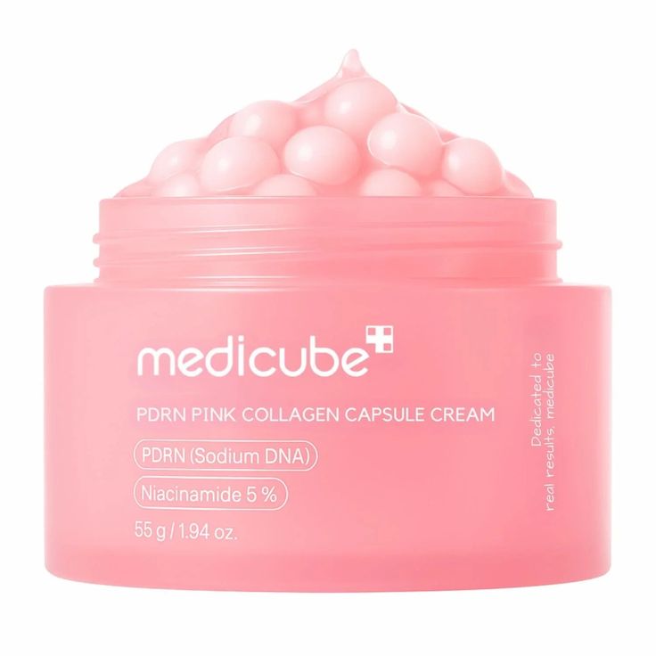 MEDICUBE PDRN Pink Collagen Capsule Cream Lebanon Korean firming anti aging skincare collagen cream
