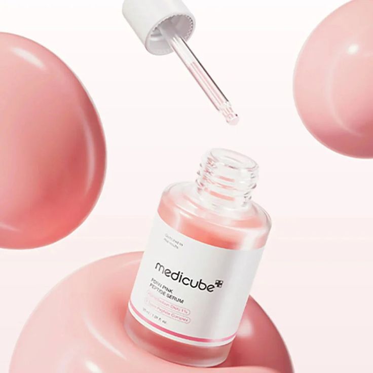 MEDICUBE PDRN Pink Peptide Serum Lebanon Korean skin repair glow peptide serum skincare anti aging
