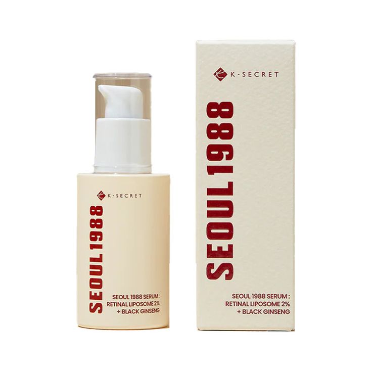 SEOUL 1988 Serum Retinal Liposome 2% Black Ginseng Lebanon Korean anti aging skincare serum wrinkles