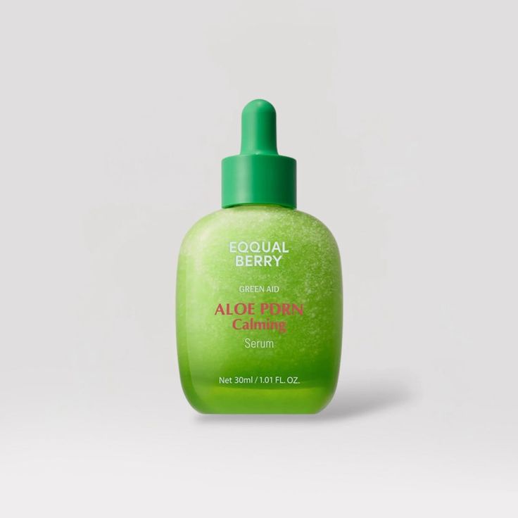 EQQUALBERRY Green Aid Aloe PDRN Calming Serum Lebanon Korean soothing redness repair serum skincare