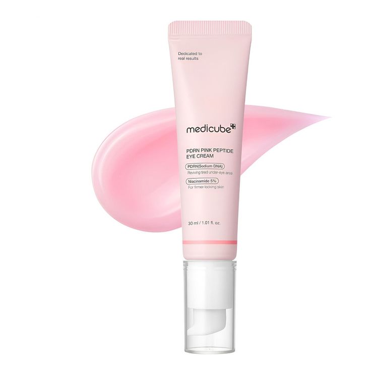 MEDICUBE PDRN Pink Peptide Eye Cream Lebanon Korean anti aging skincare eye cream dark circles