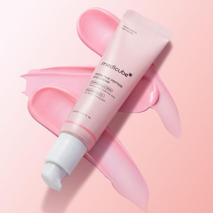 MEDICUBE PDRN Pink Peptide Eye Cream Lebanon Korean anti aging skincare eye cream dark circles