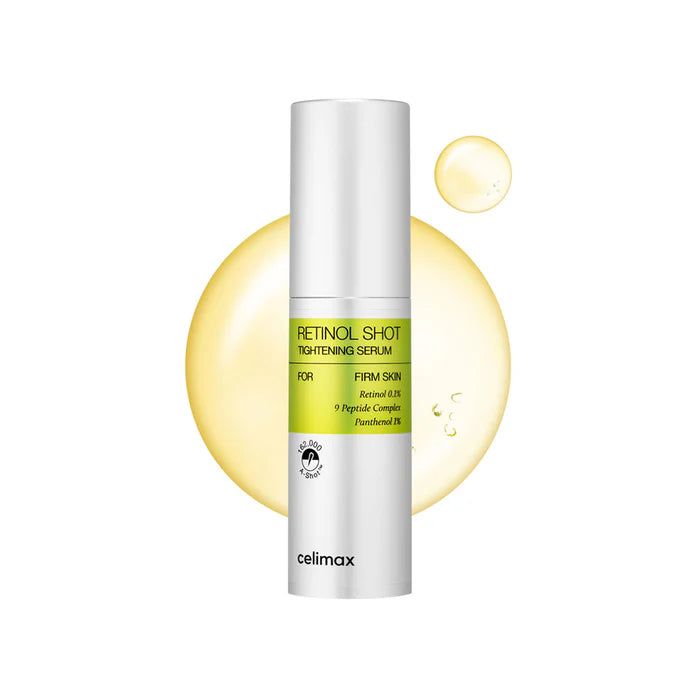 CELIMAX Retinol Shot Tightening Serum Lebanon Korean anti aging retinol firming serum skincare wrinkles