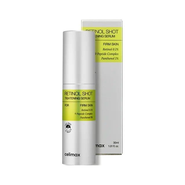 CELIMAX Retinol Shot Tightening Serum Lebanon Korean anti aging retinol firming serum skincare wrinkles
