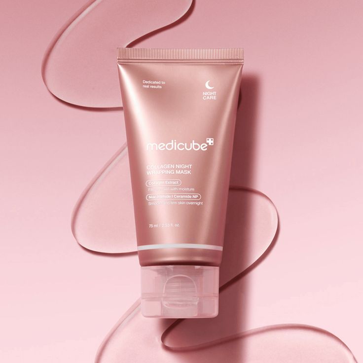 MEDICUBE Collagen Night Wrapping Mask Lebanon Korean overnight firming sleeping mask collagen skincare glow