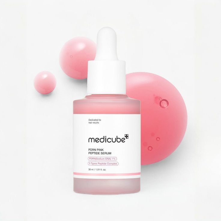 MEDICUBE PDRN Pink Peptide Serum Lebanon Korean skin repair glow peptide serum skincare anti aging