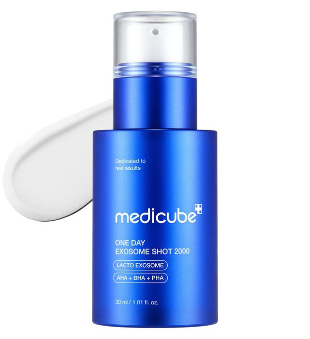 MEDICUBE One Day Exosome Shot 2000 Lebanon advanced Korean skin regeneration ampoule repair treatment