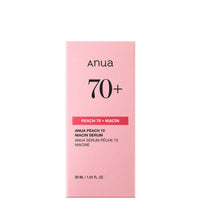 ANUA Peach 70% Niacinamide Serum Lebanon Korean brightening skincare serum glow skin