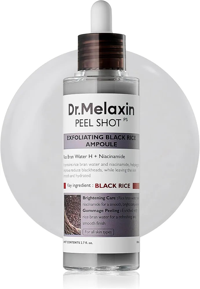 Dr.Melaxin Peel Shot Black Rice Exfoliating Ampoule Lebanon