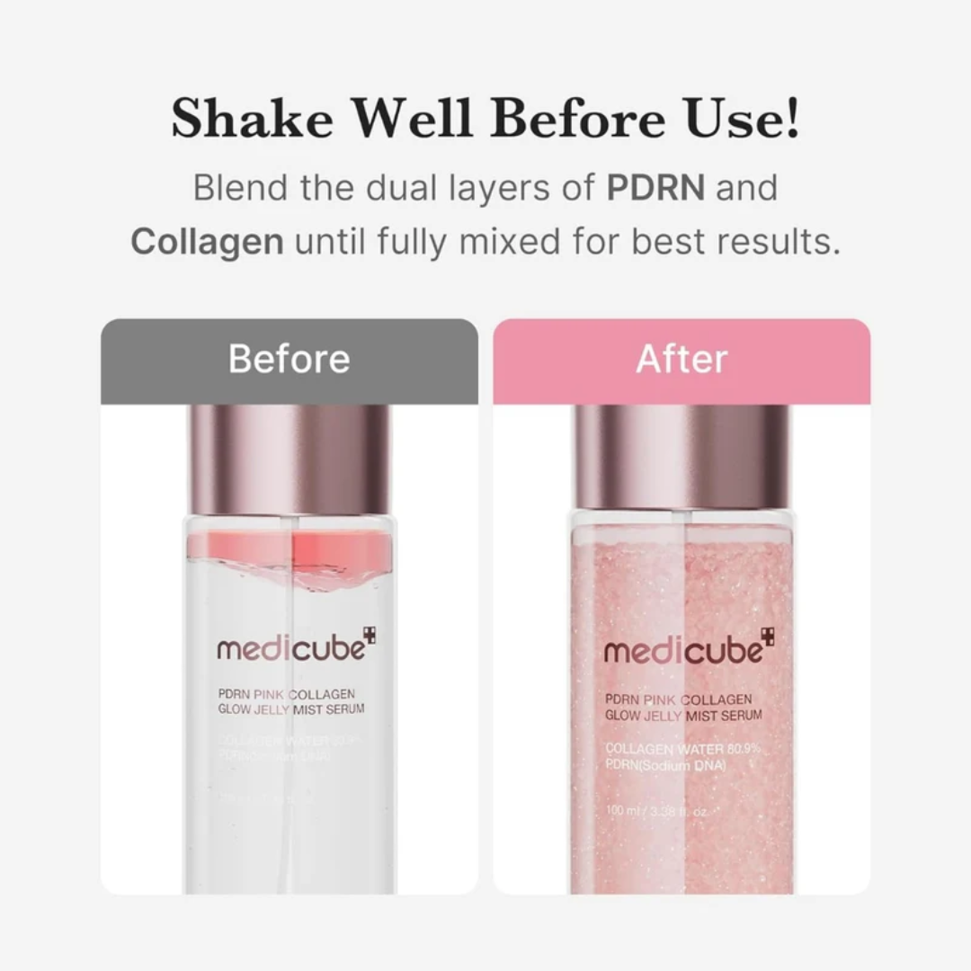 medicube pdrn pink collagen glow jelly mist serum lebanon