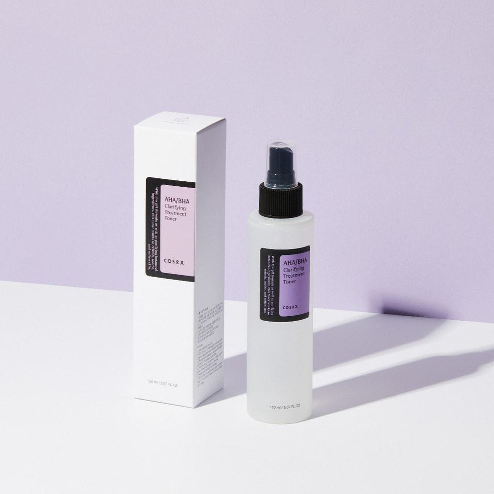 COSRX AHA BHA Clarifying Treatment Toner Lebanon Korean exfoliating acne blackhead pore toner skincare