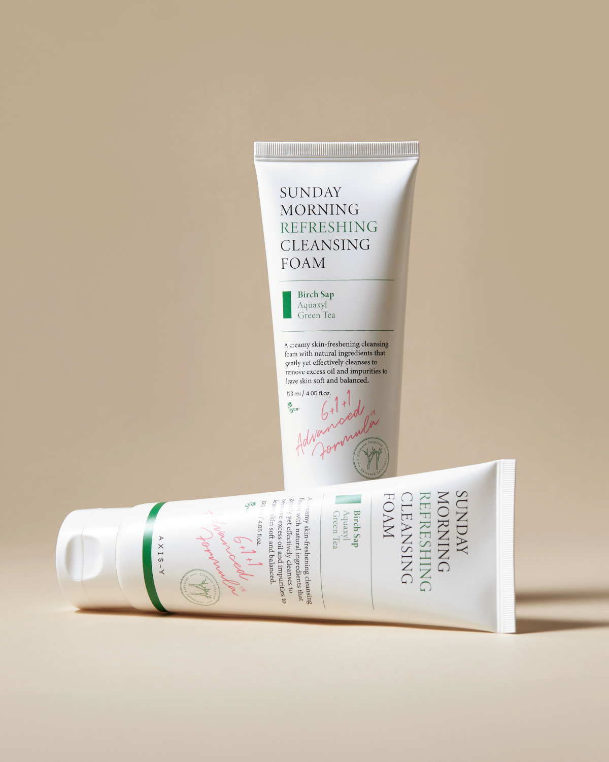 AXIS-Y Sunday Morning Refreshing Cleansing Foam Lebanon Korean gentle daily face wash fresh skincare