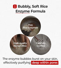 NUMBUZIN No.3 Rice Enzyme Skin Softening Cleansing Foam Korean facial cleanser in lebanon