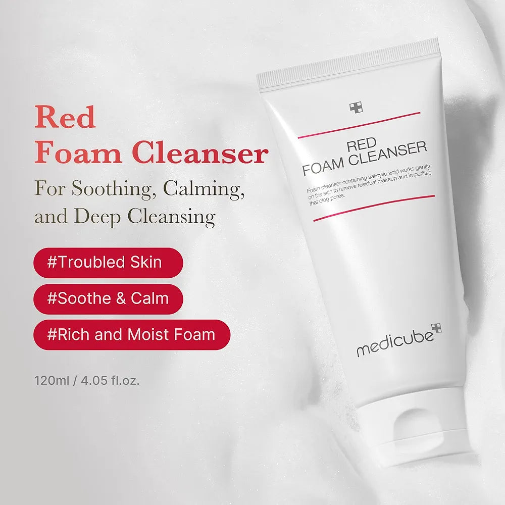 medicube red foam cleanser lebanon