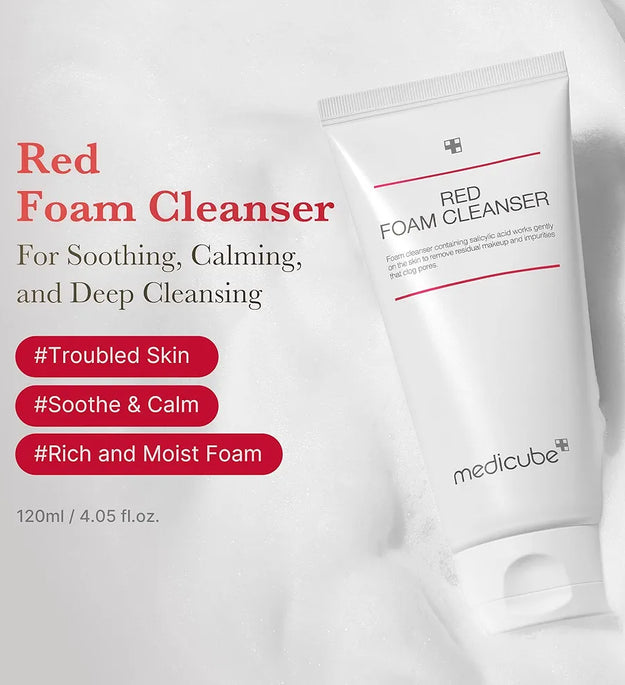 medicube red foam cleanser lebanon