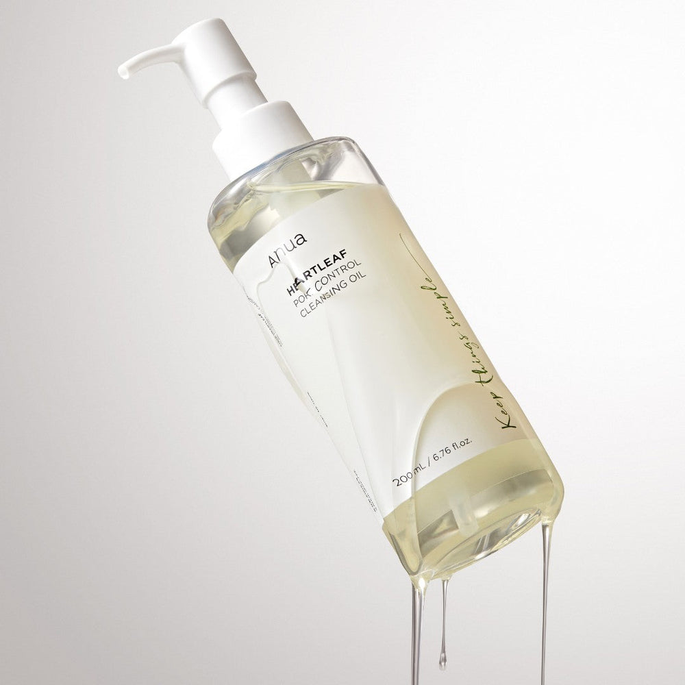 ANUA Pore Control Cleansing Oil Lebanon Korean skincare oil cleanser makeup remover pore care