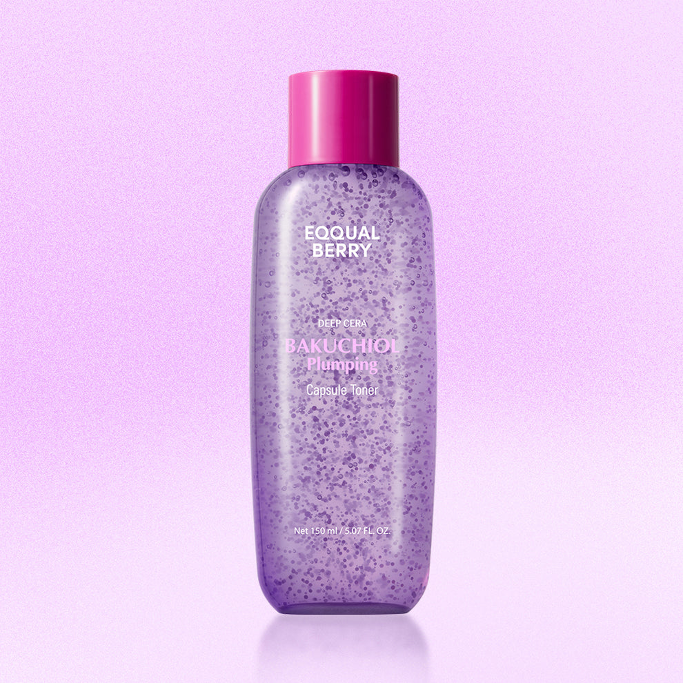 EQQUALBERRY Bakuchiol Plumping Capsule Toner Lebanon Korean anti aging hydrating skincare toner