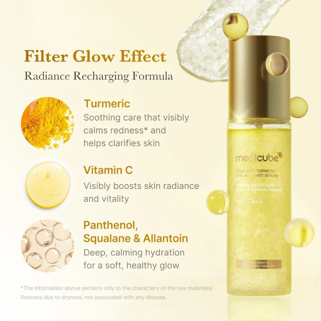medicube kojic acid turmeric vita jelly mist serum lebanon