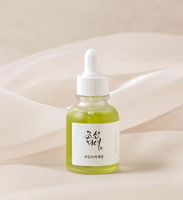 BEAUTY OF JOSEON Calming Serum Green Tea + Panthenol Lebanon Korean soothing redness relief serum skincare