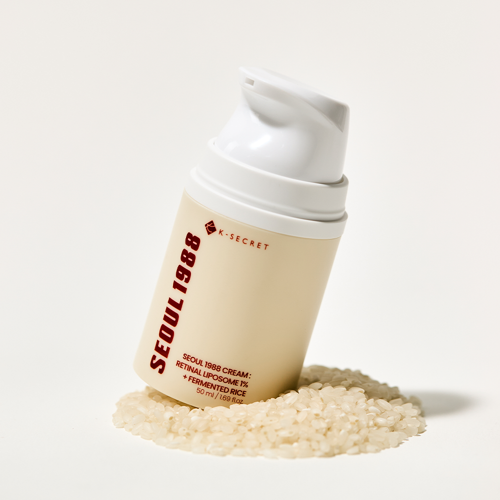SEOUL 1988 Cream Retinal Liposome 1% Fermented Rice Lebanon Korean anti aging skincare cream
