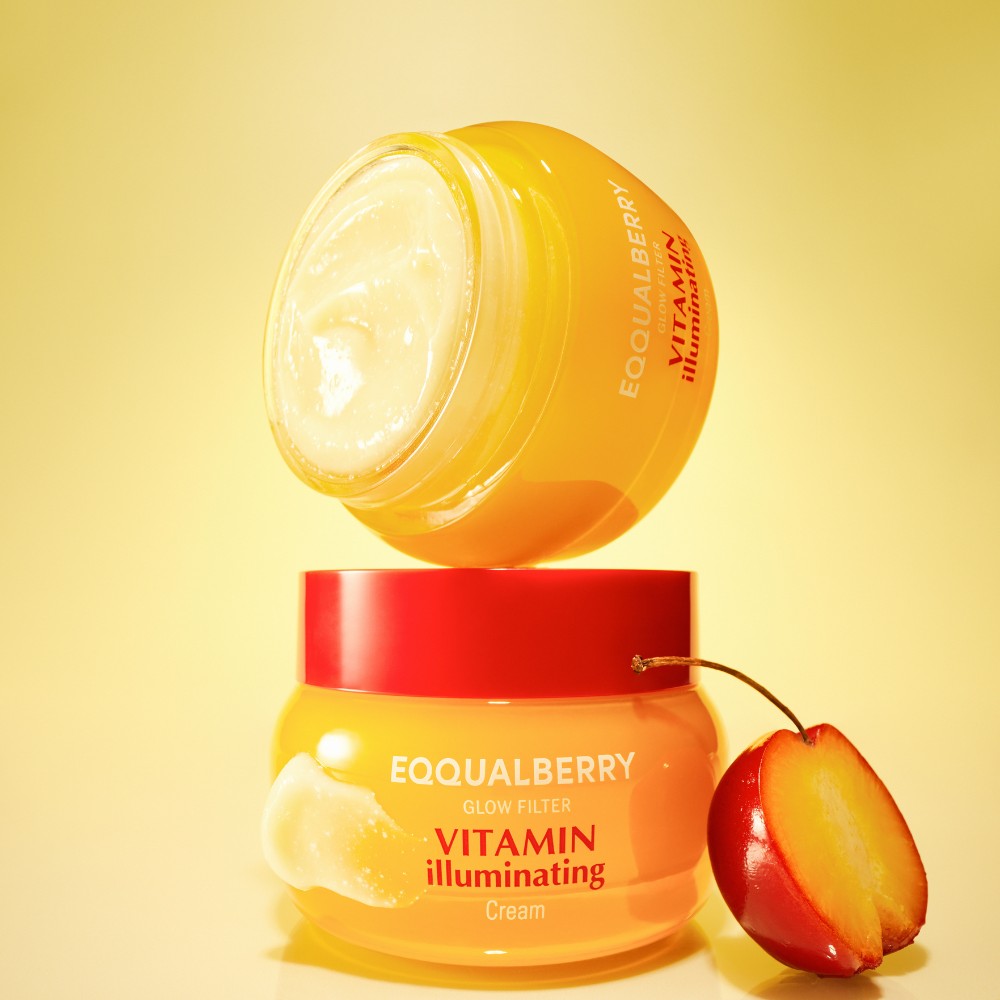 EQQUALBERRY Vitamin Illuminating Cream Lebanon Korean brightening moisturizer skincare glow