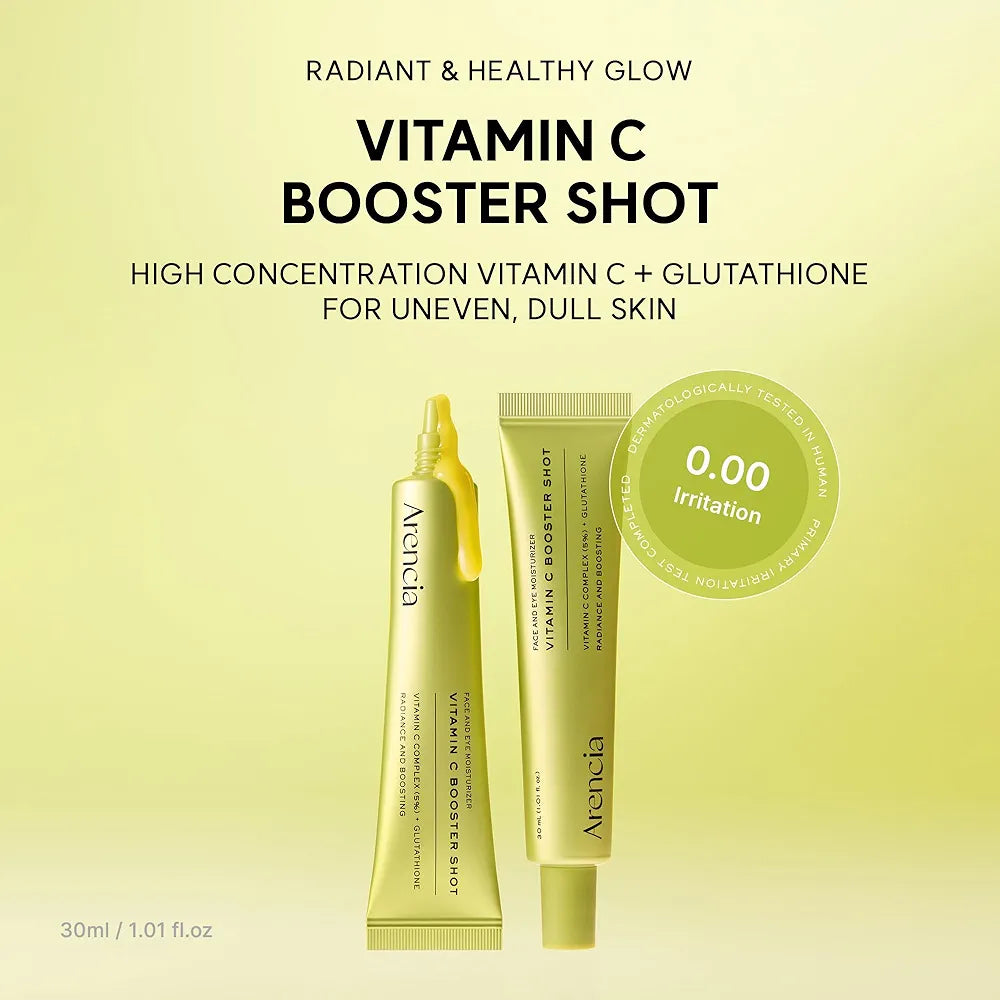 ARENCIA Vitamin C Booster Shot 50,000 ppm – Brightening Korean serum Lebanon