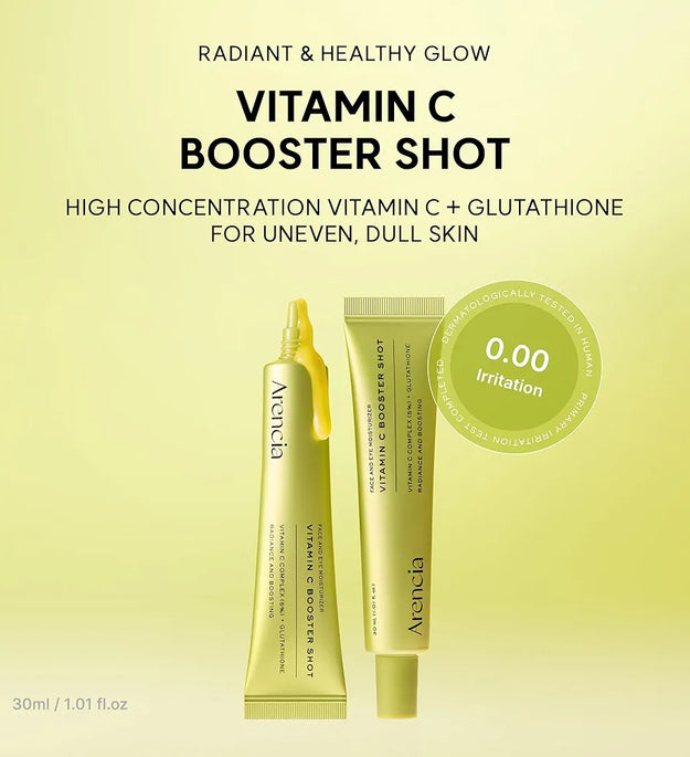 ARENCIA Vitamin C Booster Shot 50,000 ppm – Brightening Korean serum Lebanon