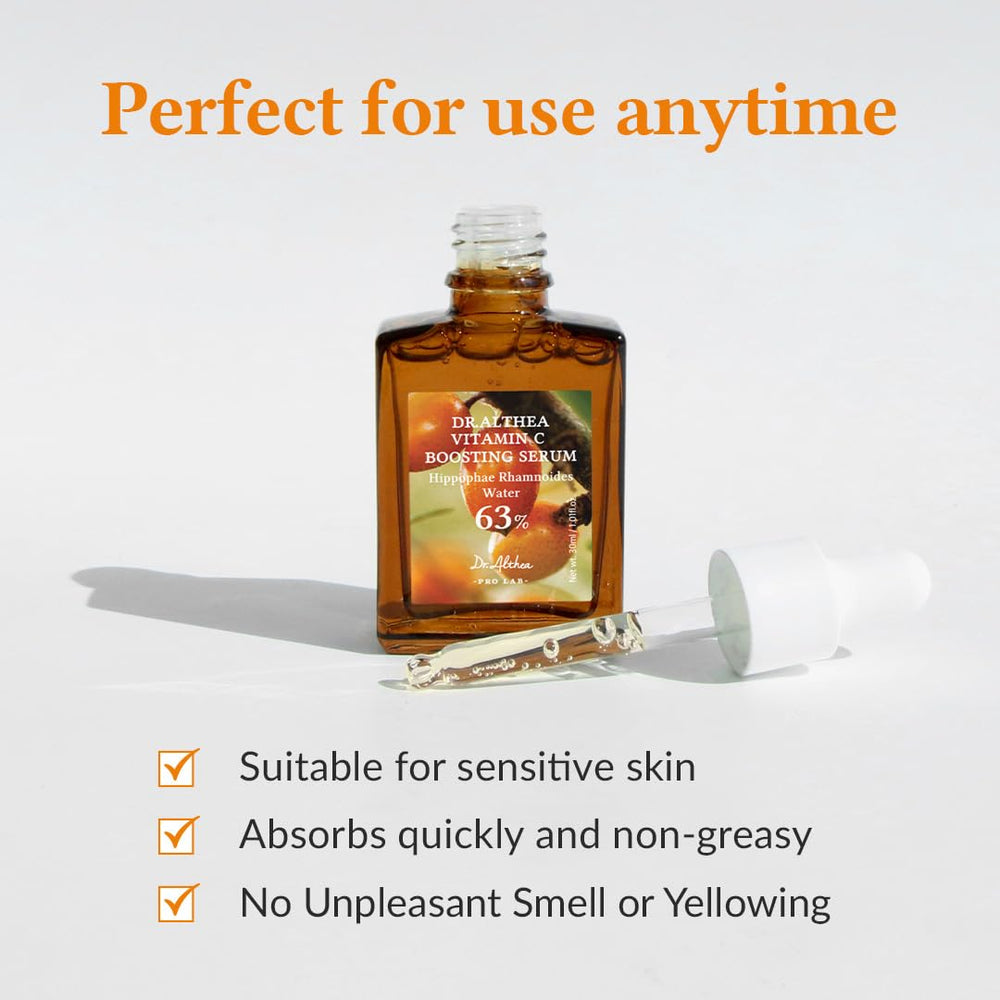 DR.ALTHEA Vitamin C Boosting Serum 63% Lebanon Korean brightening glow serum dark spots skincare