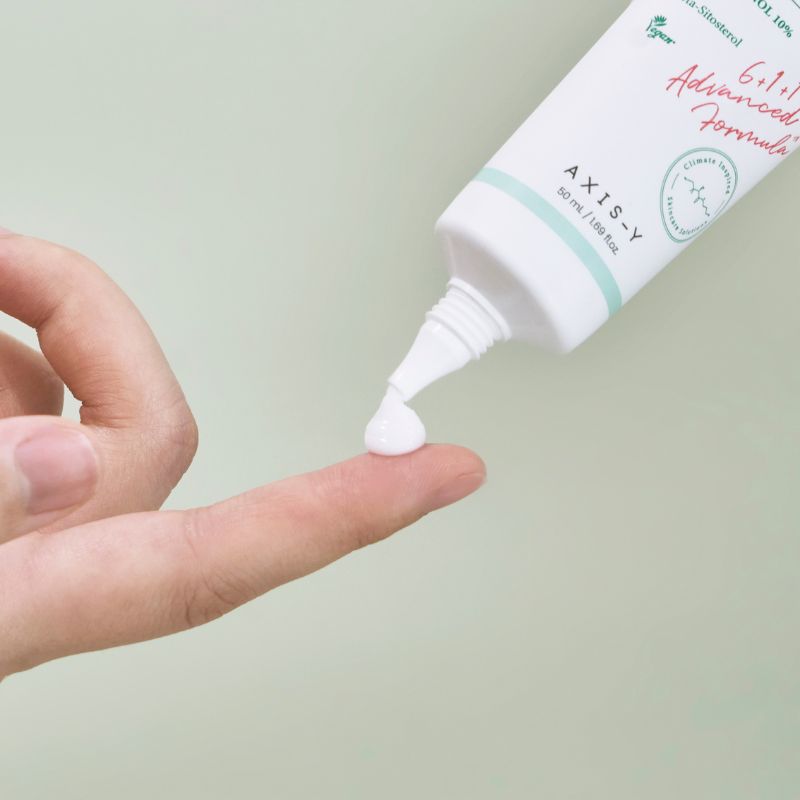 AXIS-Y Panthenol 10 Skin Smoothing Shield Cream Lebanon Korean soothing moisturizer barrier repair