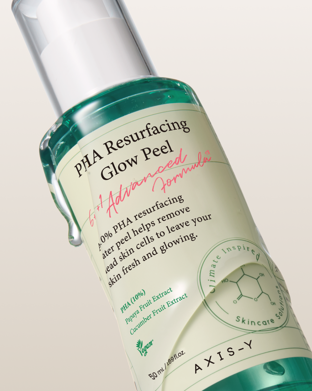 AXIS-Y PHA Resurfacing Glow Peel Lebanon Korean exfoliating skincare glow peel