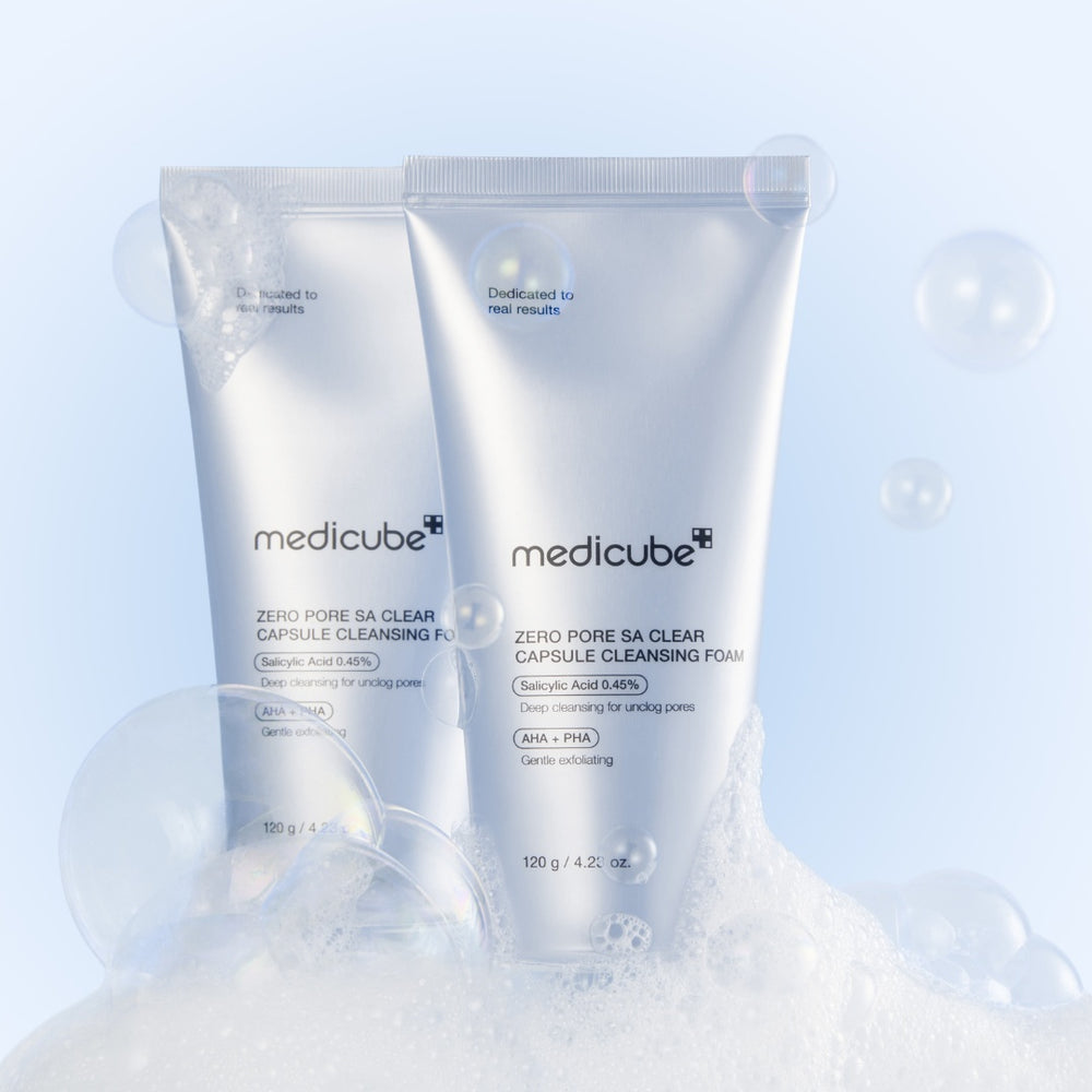 MEDICUBE Zero Pore SA Cleansing Foam Lebanon Korean pore cleansing face wash acne skincare