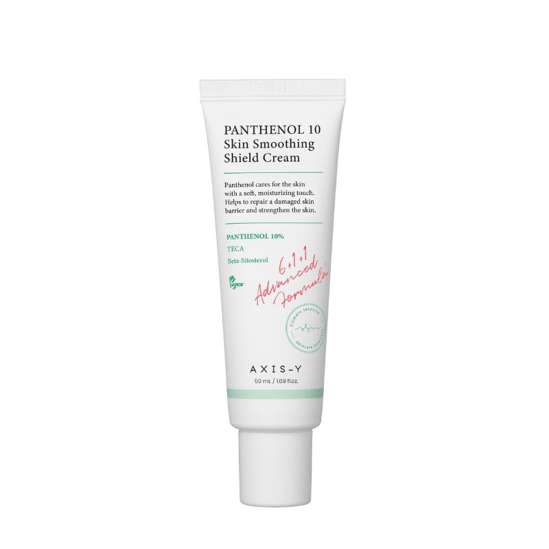 AXIS-Y Panthenol 10 Skin Smoothing Shield Cream Lebanon Korean soothing moisturizer barrier repair