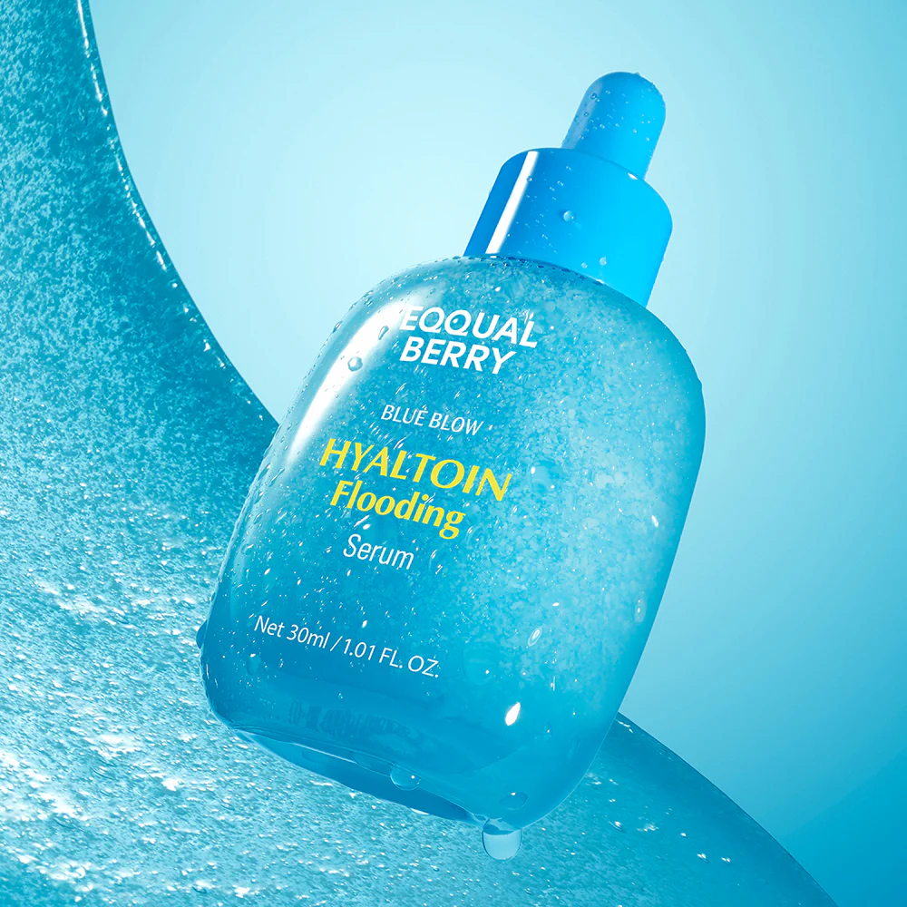 EQQUALBERRY Blue Blow Hyaltoin Flooding Serum Lebanon Korean deep hydration hyaluronic serum dewy glow skincare