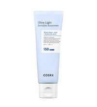 COSRX Ultra Light Invisible Sunscreen Lebanon Korean SPF lightweight sunscreen invisible finish skincare