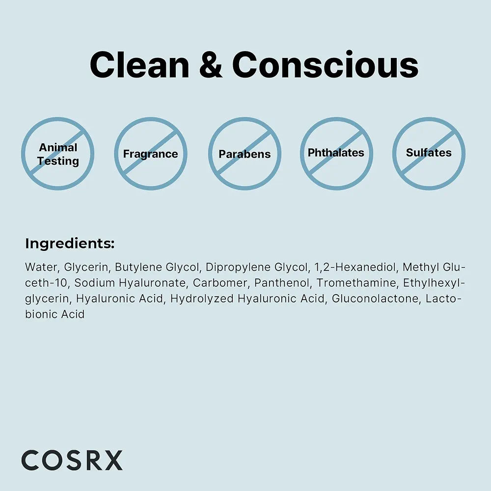 COSRX Triple Hyaluronic Moisture Ampoule for deep hydration – Korean skincare Lebanon