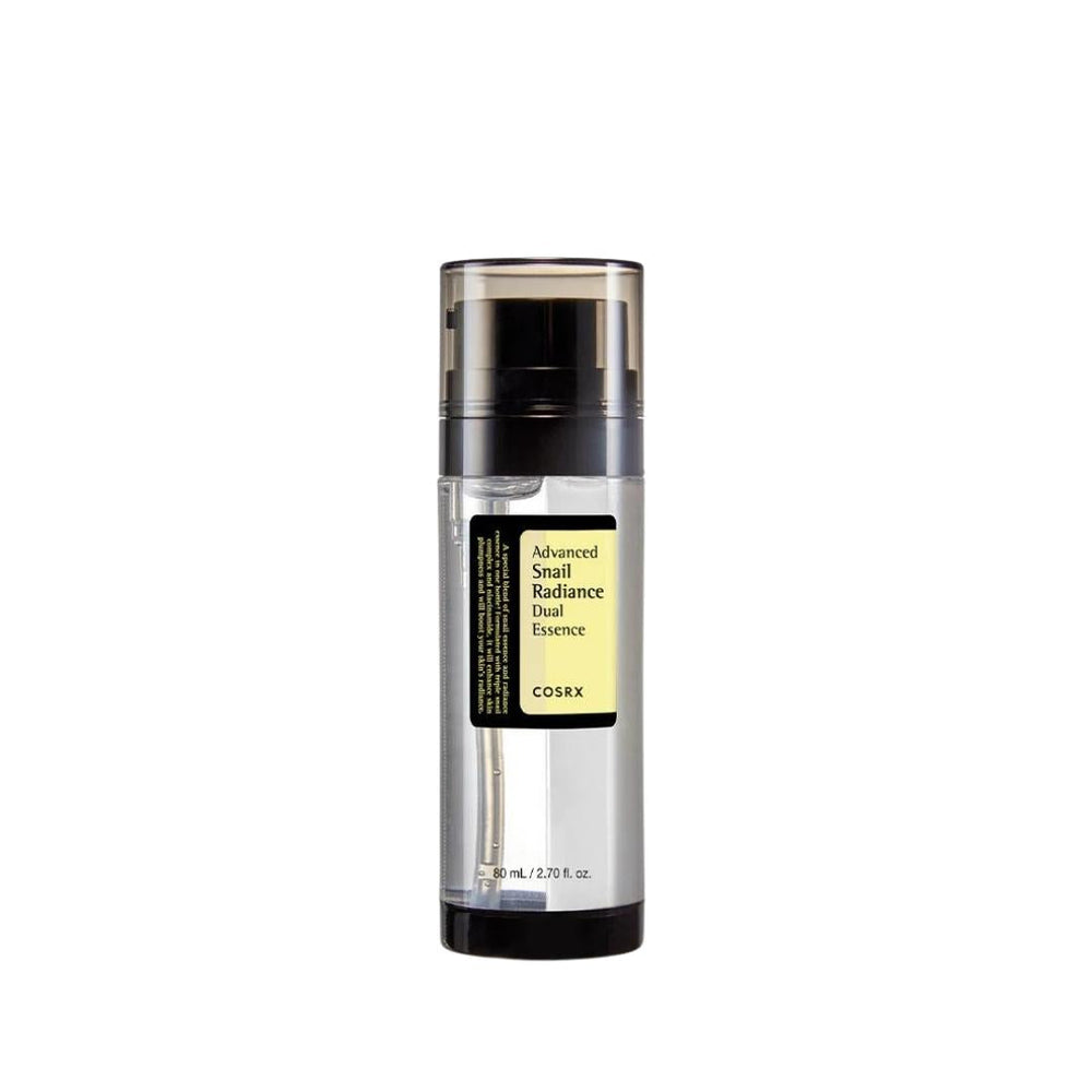COSRX Advanced Snail Radiance Dual Essence Lebanon Korean hydrating repairing skincare essence glow