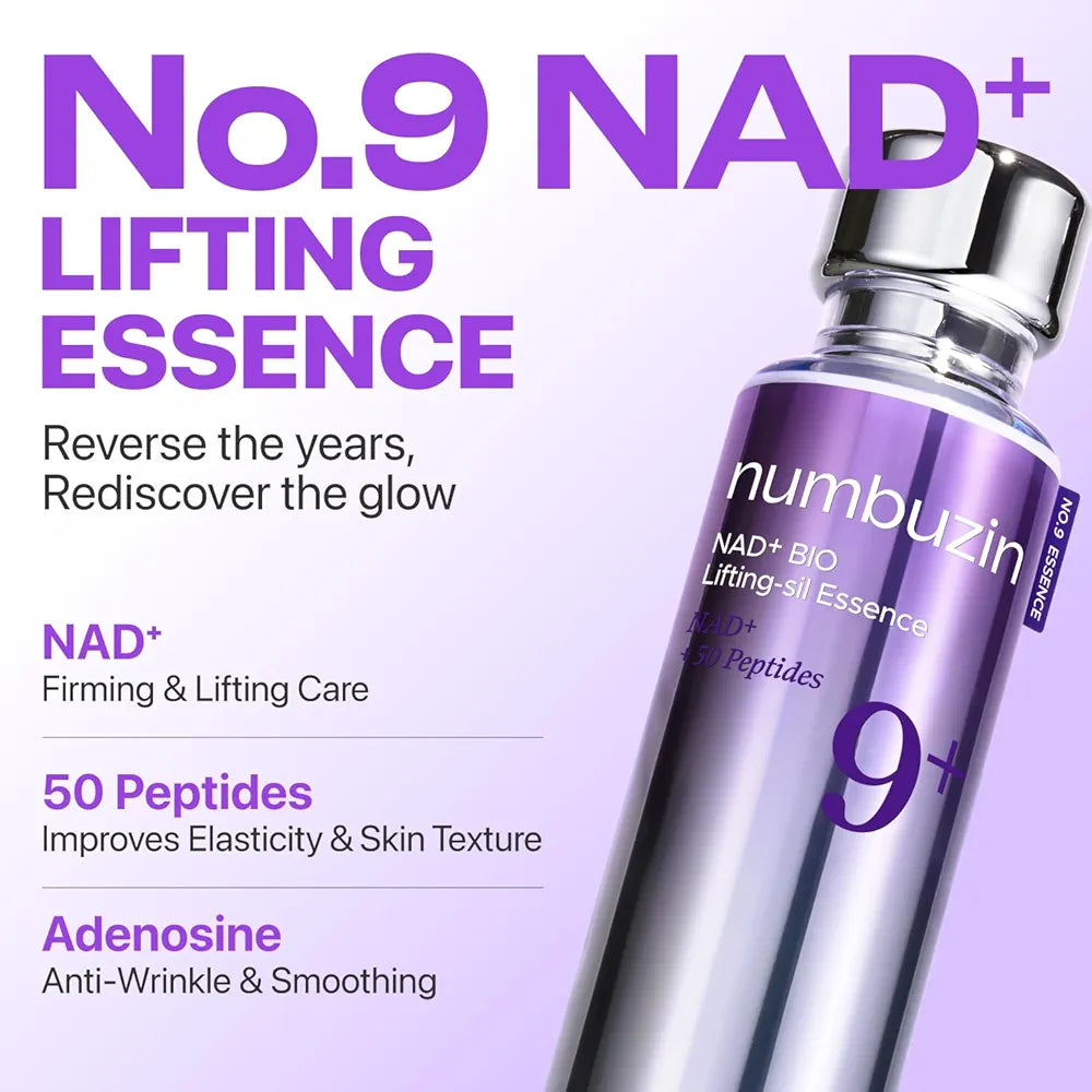 NUMBUZIN No.9 NAD+ Bio Lifting Essence Korean anti-aging essence in Lebanon.